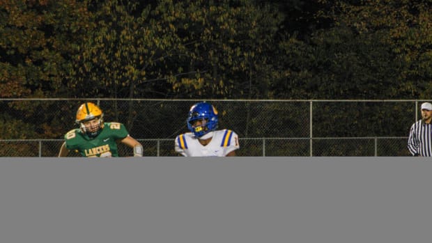 East Allegheny vs Deer Lakes football Brentaro Yamane